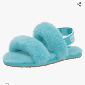 UGG baby fluffy sandals